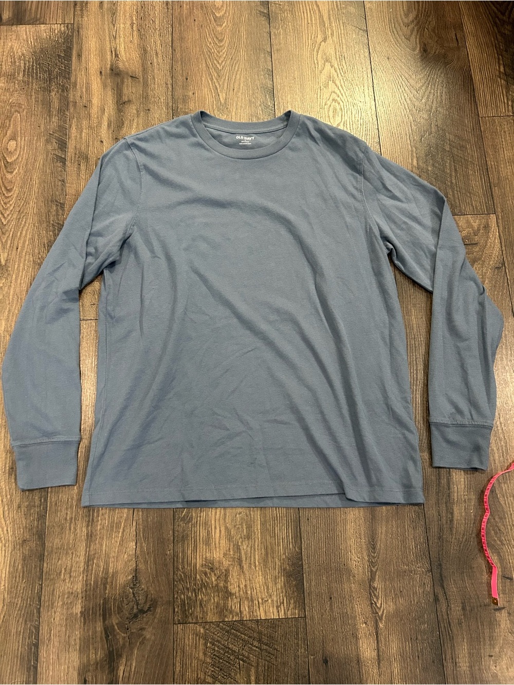 Old Navy Men's Medium Long-Sleeve Crewneck Shirt - Dusty Blue